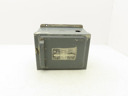 Bulldog Electric Bus-tribution Bus Plug 7.5Hp 30A 240V Safety Disconnect Switch