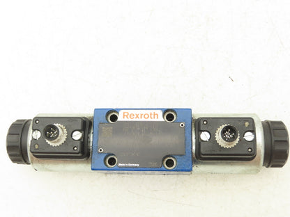 Rexroth 4WE6 Q62/EG24N9K72L Hydraulic Directional Solenoid Valve 24VDC 4/3