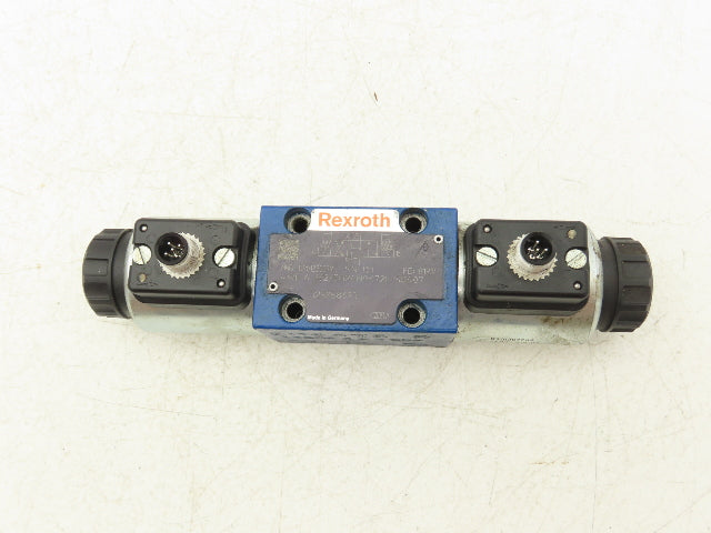 Rexroth 4WE6 J62/EG24N9K72L Hydraulic Directional Solenoid Valve 24VDC 4/3