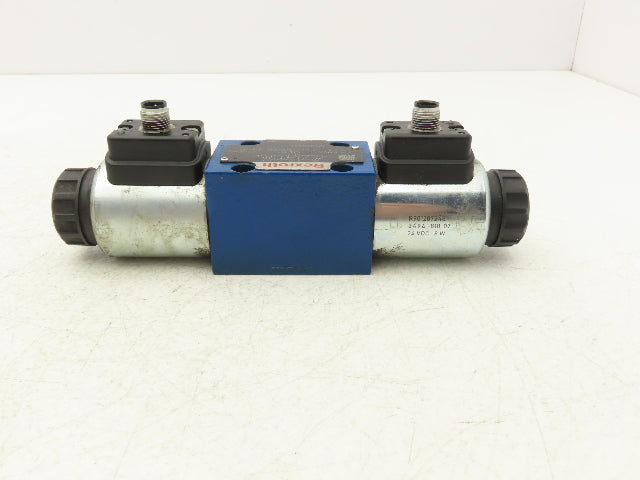 Rexroth 4WE6 J62/EG24N9K72L Hydraulic Directional Solenoid Valve 24VDC 4/3