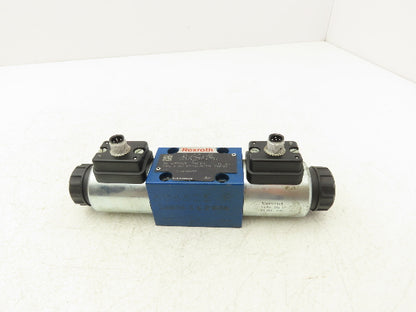 Rexroth 4WE6 J62/EG24N9K72L Hydraulic Directional Solenoid Valve 24VDC 4/3