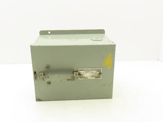 Continental PFP322 Bus-tribution Bus Plug 15Hp 60A 240V Safety Disconnect Switch