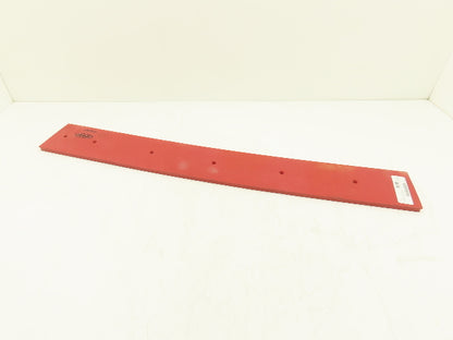 Tennant 1213211 Linatex Side Squeegee Scrubber Blade 4"W x 30.6"L  Lot of 2
