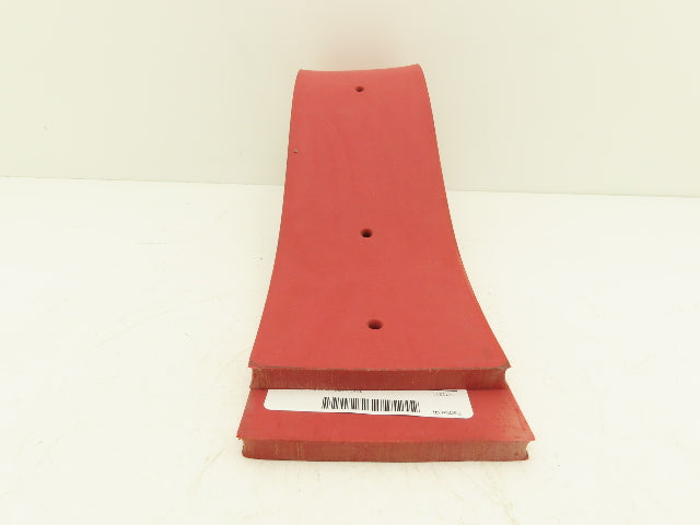 Tennant 1213211 Linatex Side Squeegee Scrubber Blade 4"W x 30.6"L  Lot of 2
