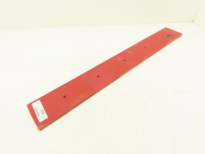 Tennant 1213211 Linatex Side Squeegee Scrubber Blade 4"W x 30.6"L  Lot of 2