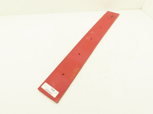 Tennant 1213211 Linatex Side Squeegee Scrubber Blade 4"W x 30.6"L  Lot of 2