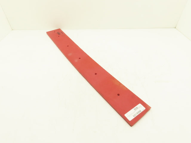 Tennant 1213211 Linatex Side Squeegee Scrubber Blade 4"W x 30.6"L  Lot of 2