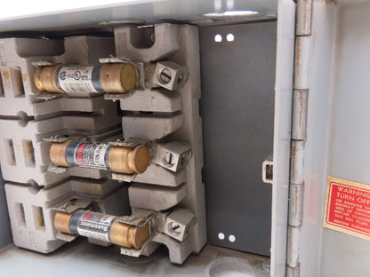 Crouse Hinds PFPL322 PFPL-322 Bus Plug 15Hp 60A 240V Safety Disconnect Switch