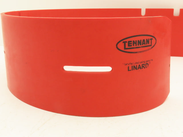 Tennant 1207086 Linard Front Squeegee Scrubber Blade Red 3.75"W x 56.6"L