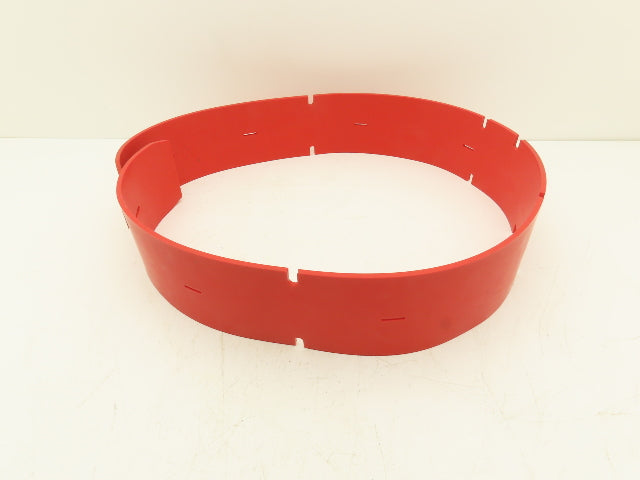 Tennant 1207086 Linard Front Squeegee Scrubber Blade Red 3.75"W x 56.6"L