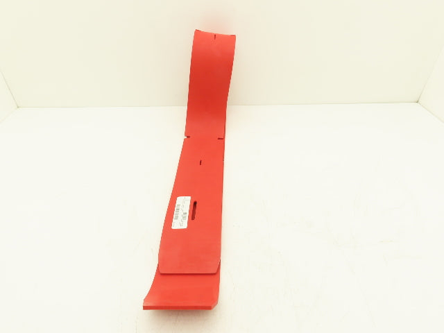 Tennant 1207086 Linard Front Squeegee Scrubber Blade Red 3.75"W x 56.6"L