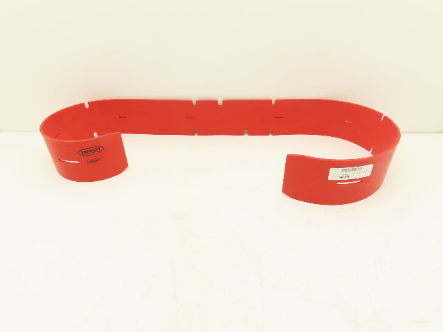 Tennant 1207086 Linard Front Squeegee Scrubber Blade Red 3.75"W x 56.6"L