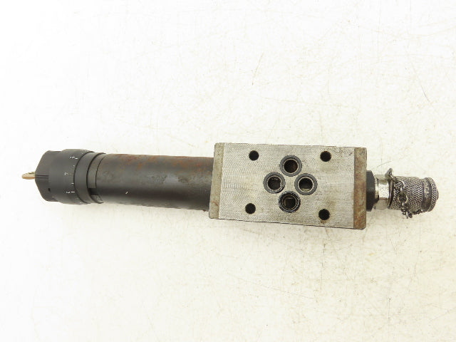Rexroth ZDR 6 DP3-45/75YM Keyed Hydraulic Pressure Reducing Valve with One Key
