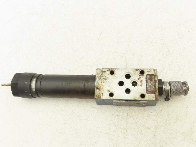 Rexroth ZDR 6 DP3-45/75YM Keyed Hydraulic Pressure Reducing Valve with One Key