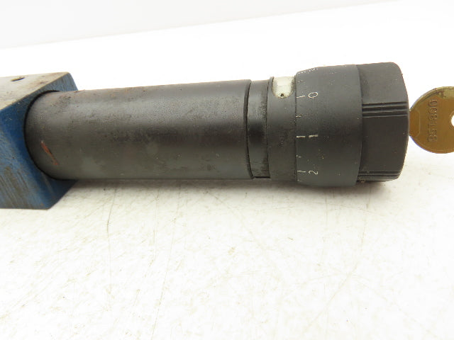Rexroth ZDR 6 DP3-45/75YM Keyed Hydraulic Pressure Reducing Valve with One Key
