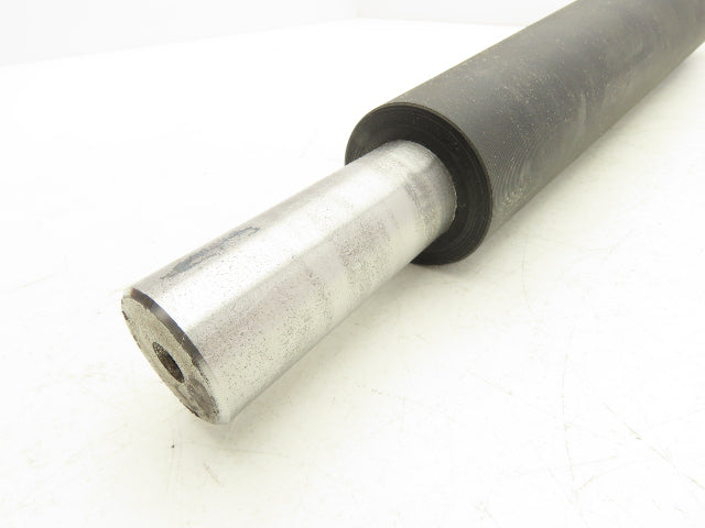Transnorm TS1500/100 18" Curve Belt Conveyor 4" Tapered Rubber Tail Pulley 29"IR