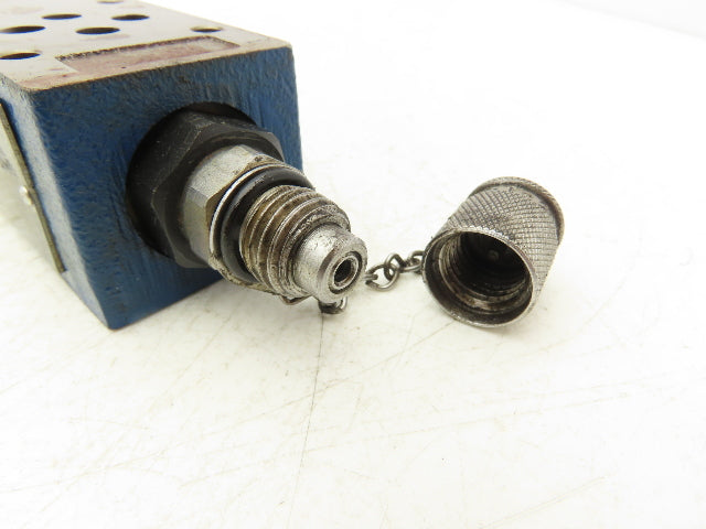 Rexroth ZDR 6 DP3-45/75YM Keyed Hydraulic Pressure Reducing Valve Missing Key