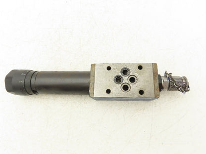 Rexroth ZDR 6 DP3-45/75YM Keyed Hydraulic Pressure Reducing Valve Missing Key