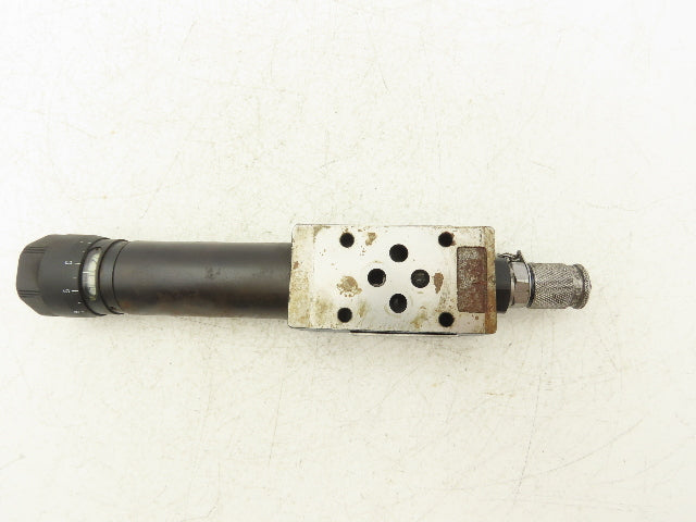 Rexroth ZDR 6 DP3-45/75YM Keyed Hydraulic Pressure Reducing Valve Missing Key