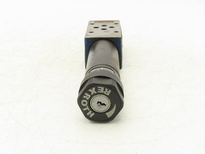 Rexroth ZDR 6 DP3-45/75YM Keyed Hydraulic Pressure Reducing Valve Missing Key