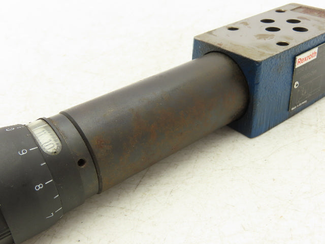 Rexroth ZDR 6 DP3-45/75YM Keyed Hydraulic Pressure Reducing Valve Missing Key