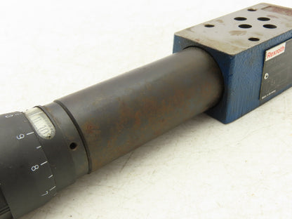Rexroth ZDR 6 DP3-45/75YM Keyed Hydraulic Pressure Reducing Valve Missing Key