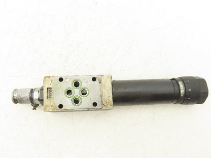 Rexroth ZDR 6 DP3-44/75YM Keyed Hydraulic Pressure Reducing Valve Missing Key