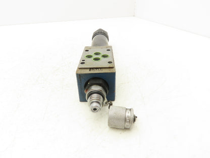 Rexroth ZDR 6 DP3-44/75YM Keyed Hydraulic Pressure Reducing Valve Missing Key