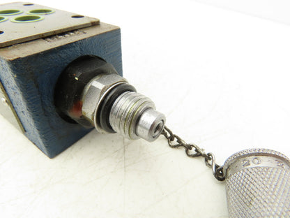 Rexroth ZDR 6 DP3-44/75YM Keyed Hydraulic Pressure Reducing Valve Missing Key