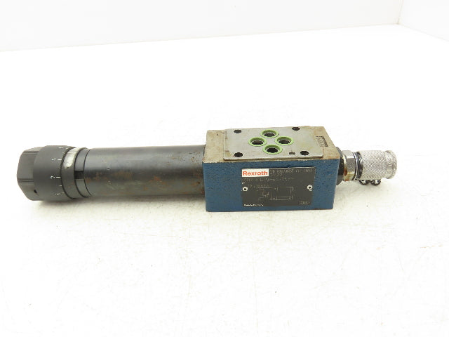 Rexroth ZDR 6 DP3-44/75YM Keyed Hydraulic Pressure Reducing Valve Missing Key