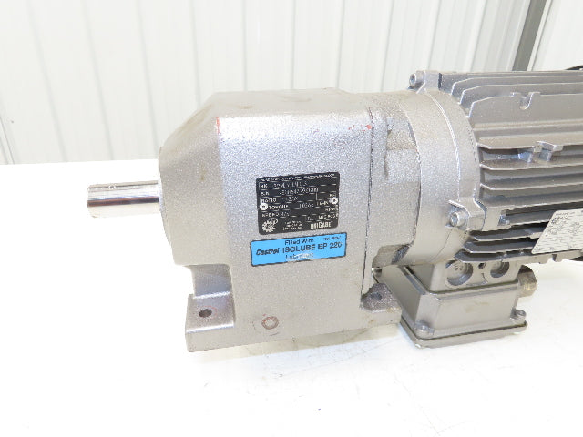 Nord SK 272 VL-90 L/4 CUS Inline Gearmotor 3.52 Ratio 473 RPM 2Hp 230/460V