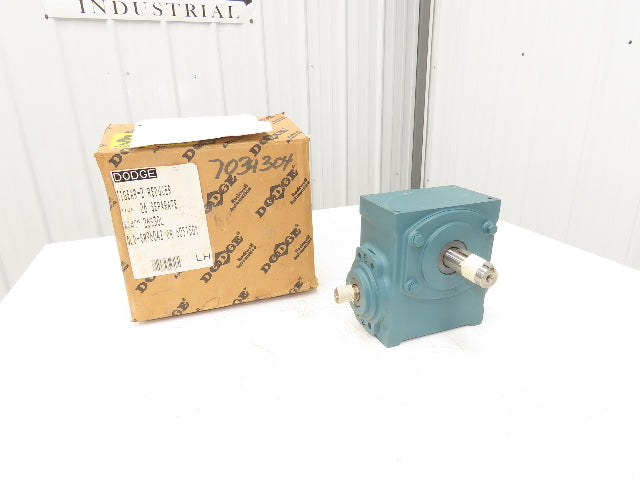 Dodge Tigear 2 26S30L Worm Gearbox 30:1 Reducer 58 RPM 2Hp LH 1705 In-Lb