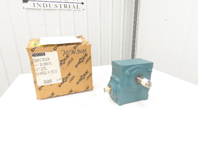 Dodge Tigear 2 26S30L Worm Gearbox 30:1 Reducer 58 RPM 2Hp LH 1705 In-Lb