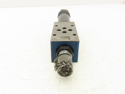 Rexroth ZDR 6 DP3-44/75YM Keyed Hydraulic Pressure Reducing Valve with One Key