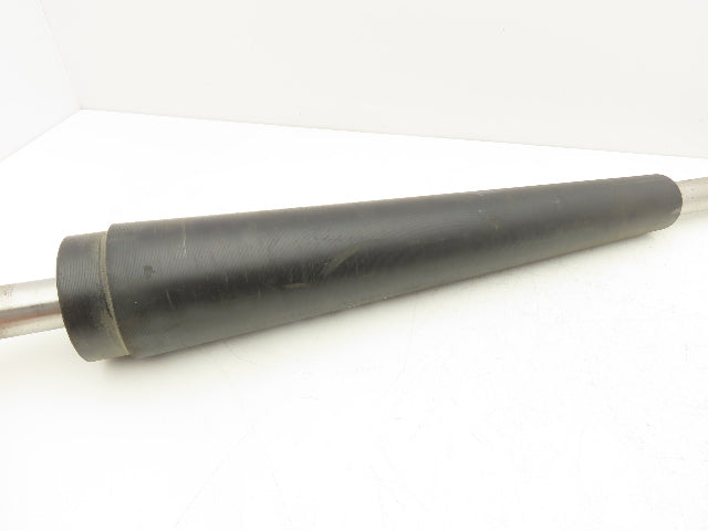 Transnorm TS1500/100 18" Curve Belt Conveyor 4" Tapered Rubber Tail Pulley 29"IR