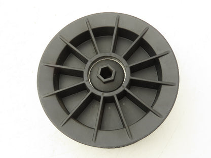 MHS E0001560 Take-up Wheel 5-1/2" OD Glass Filled Nylon 1/2" Hex Bore Lot of 3