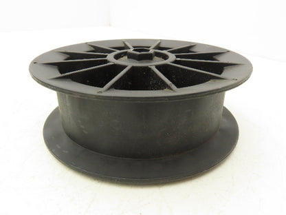 MHS E0001560 Take-up Wheel 5-1/2" OD Glass Filled Nylon 1/2" Hex Bore Lot of 3