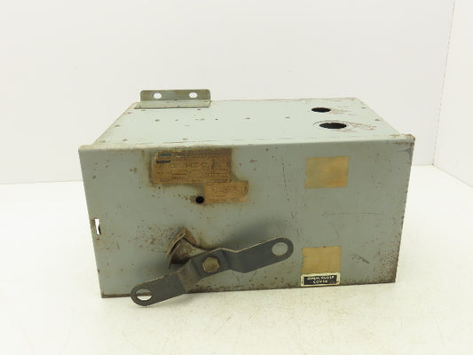 Crouse Hinds PFA-322 Bus Plug 60A 240V Safety Disconnect Switch Bus-tribution