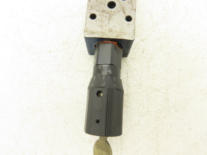 Rexroth Z2FS 6-3-44/2QV Keyed Hydraulic Pressure Reducing Valve with One Key
