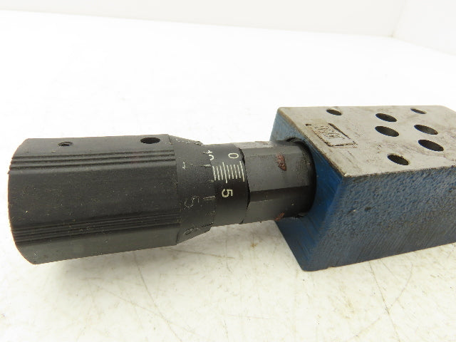 Rexroth Z2FS 6-3-44/2QV Keyed Hydraulic Pressure Reducing Valve with One Key