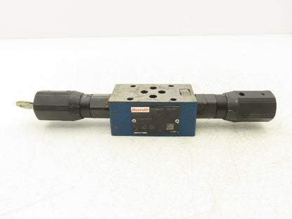 Rexroth Z2FS 6-3-44/2QV Keyed Hydraulic Pressure Reducing Valve with One Key