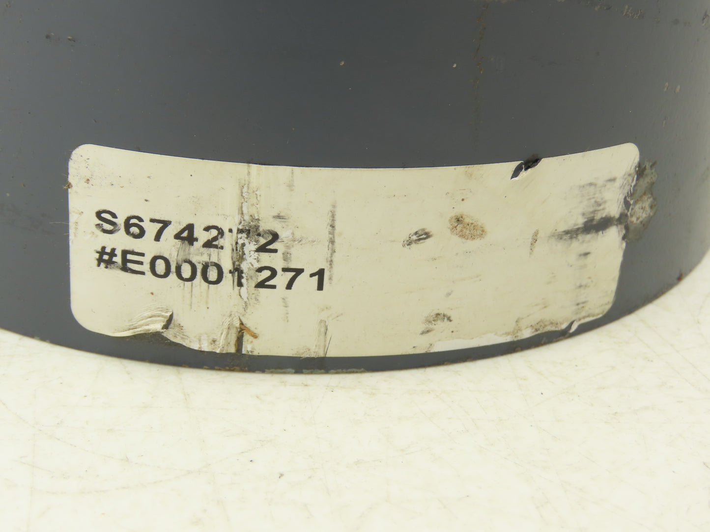 18NBS C-FF 6" Dia x 14" Belt Conveyor Steel Pulley 1-7/16" Bearing Bore