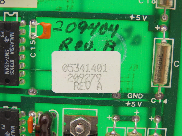 Measurex 05341401 Printed Circuit Board PCB Machine Memory Card Module Rev A