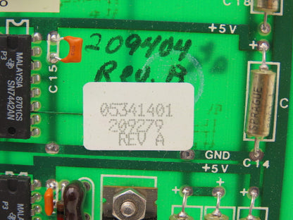 Measurex 05341401 Printed Circuit Board PCB Machine Memory Card Module Rev A