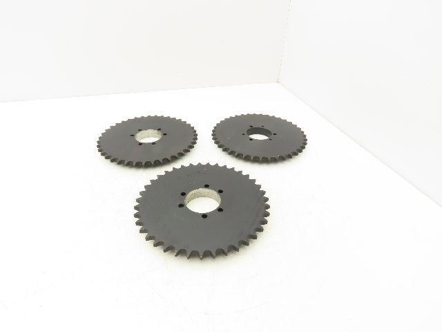 Martin 50SDS39H Sprocket #50 Roller Chain 5/8" Pitch 39 Tooth Bushed Lot of 3