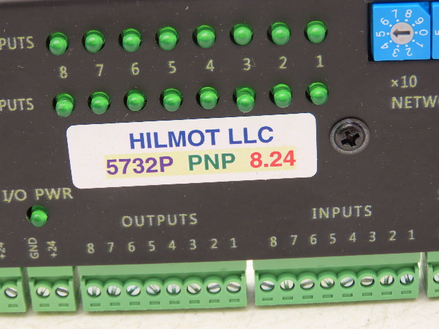 Hilmot 5732P MDR Roller Conveyor I/O Module SMART 3G Ethernet PLC PNP 8.24 24VDC