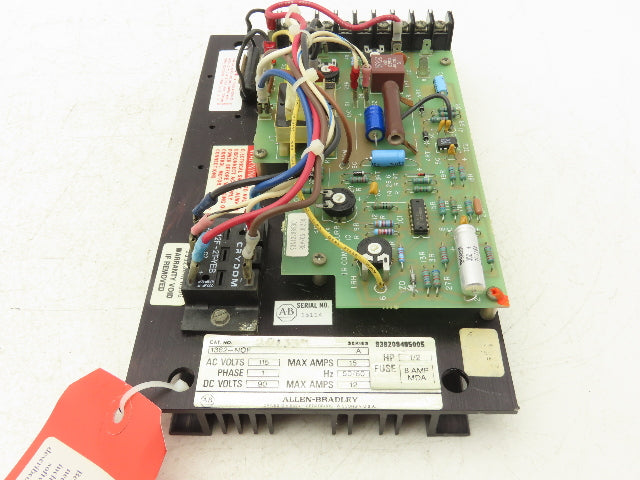 Allen Bradley 1362-NOF Printed Circuit Board Drive Control 115VAC In 90VDC Out