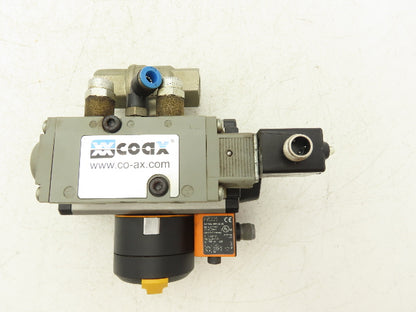 BEE DAD42.1-SW11-F03/F05-F 1/4 Turn Actuator w/ AKP 964 1/2" NPT Ball Valve