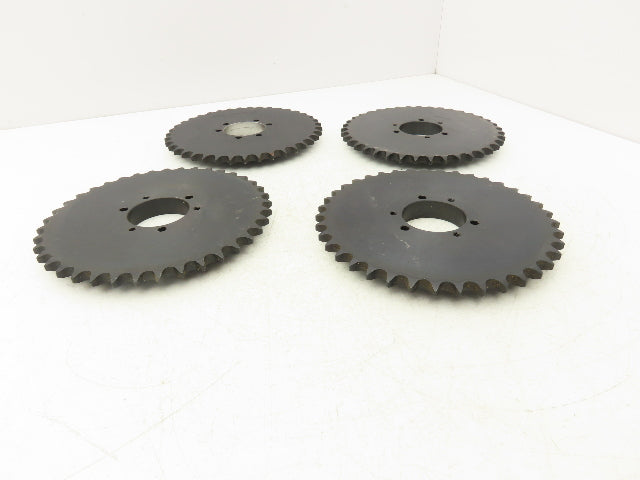 Martin 50SDS39H Sprocket #50 Roller Chain 5/8" Pitch 39 Tooth Bushed Lot of 4