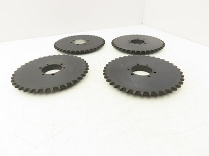 Martin 50SDS39H Sprocket #50 Roller Chain 5/8" Pitch 39 Tooth Bushed Lot of 4